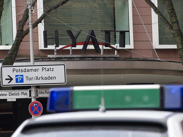 Das Berliner Hyatt-Hotel: Hier fand der Überfall statt