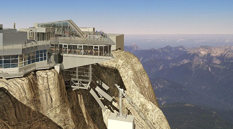 Viel Glas, viel Sicht: Der Architekt verspricht &bdquo;gigantische Ausblicke&ldquo;.