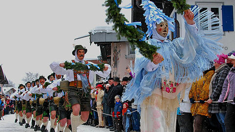 Die Schellenrührer in Mittenwald.