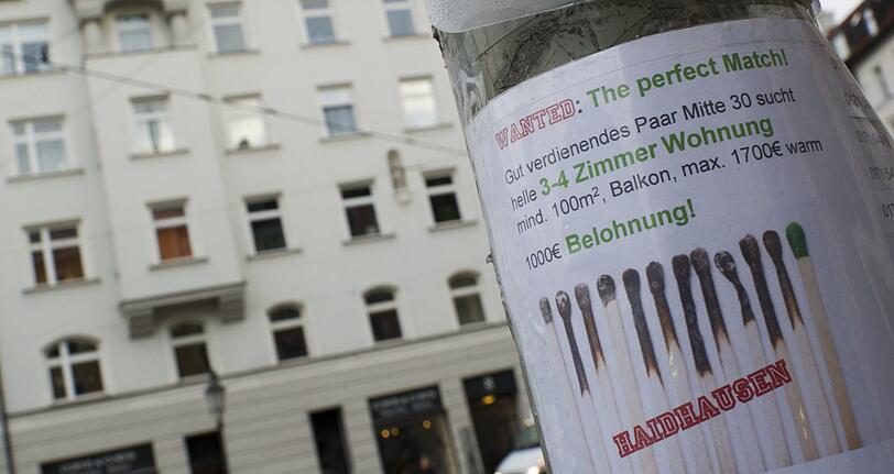 Der Mietmarkt in München wird sich wohl auf absehbare zeit nicht verbessern.