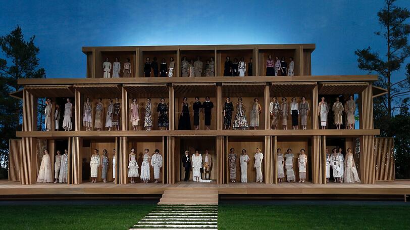 Die Haute Couture Show von Chanel