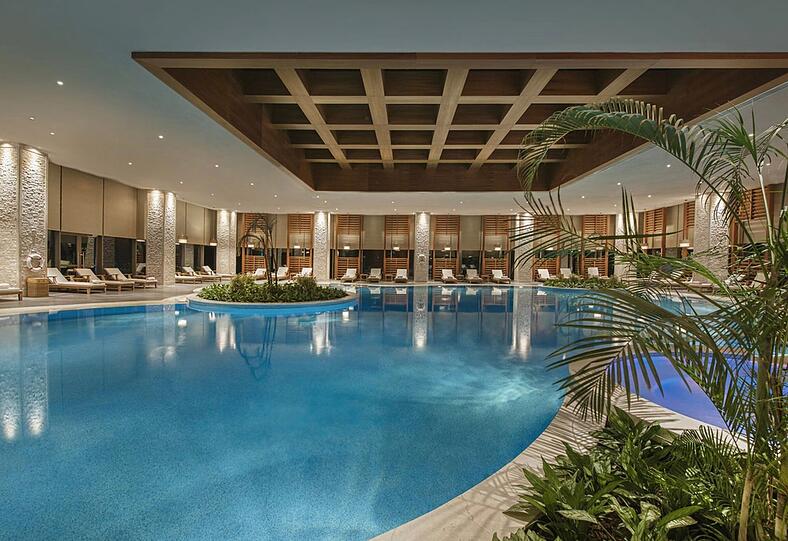 Das Regnum Carya Hotel bietet den Münchnern einen großen Wellness-Bereich.