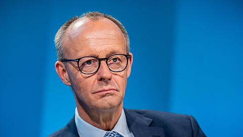 Auch der designierte Bundeskanzler und CDU-Chef Friedrich Merz nahm an dem Parteitag teil. (Archivbild)