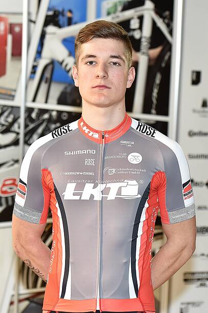 Willi Whey &ndash; mit b&uuml;rgerlichem Namen Willi Willwohl &ndash; als Radsportler im Februar 2015.