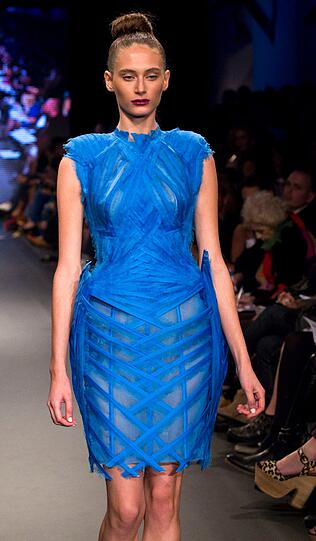 Sexy und selbstbewusst: so präsentieren die Models die Kreationen auf der Tel Aviv Fashion Week.