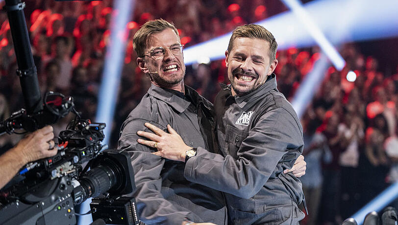 Bei diesen Bildern in der Vorschau war klar, wie das gestrige Finale von "Joko und Klaas gegen ProSieben" ausgehen würde Bei diesen Bildern in der Vorschau war klar, wie das gestrige Finale von "Joko und Klaas gegen ProSieben" ausgehen würde