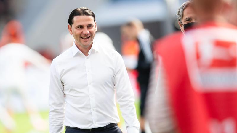 Gastiert mit Leverkusen bei Celtic Glasgow: Bayer-Coach Gerardo Seoane. Gastiert mit Leverkusen bei Celtic Glasgow: Bayer-Coach Gerardo Seoane.