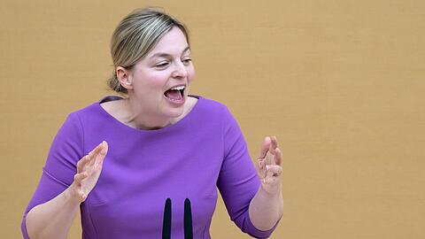 Katharina Schulze selbst dürfte jetzt Ministerpräsidentin werden - sie will dies aber auch unter 40-Jährigen ermöglichen. (Archivbild)