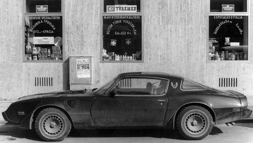 Ein türkischer Lebensmittelladen in der Kazmairstraße 1982.