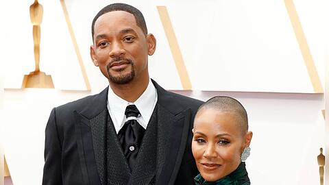 Will Smith und Ehefrau Jada Pinkett Smith bei der letztjährigen Oscarverleihung.
