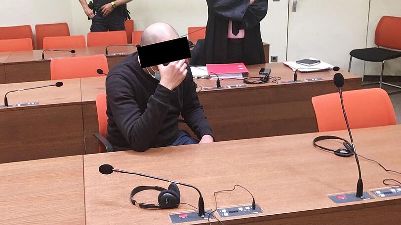 Der Angeklagte.