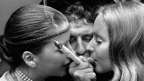 Was für eine Riesentüte! Der ehemalige "Piper-Club" am Hohenzollernplatz wurde folgerichtig 1969 in "Joint" umbenannt.
