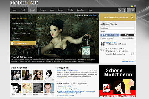 Modelôme.com ist die größte, professionelle Business-Plattform, die Fotografen, Visagisten, Designer und Models aus aller Welt miteinander verbindet.