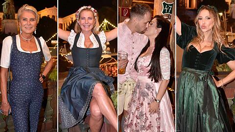 Die Wiesn feiert mit dem letzten Wochenende den Endspurt – da sind auch die Promis am Start.
