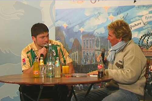 Mate Ghvinianidze im Hacker Pschorr Fantalk.