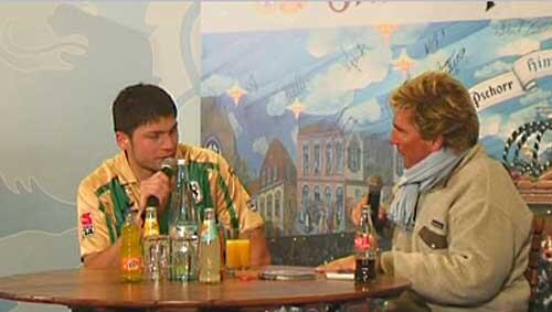 Mate Ghvinianidze im Hacker Pschorr Fantalk.