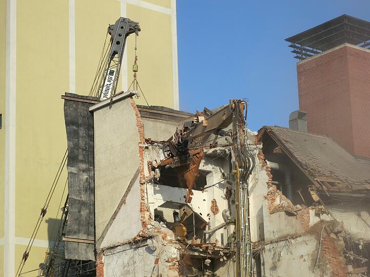 Der Paulaner-Abriss. Die Bilder.