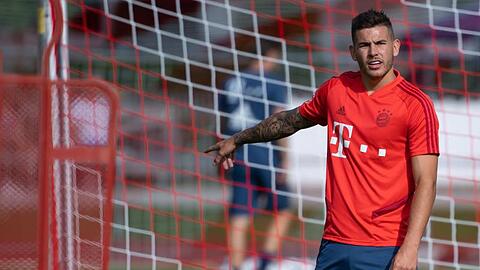 Bayern Münchens Lucas Hernández in Aktion. Foto: Sven Hoppe/dpa