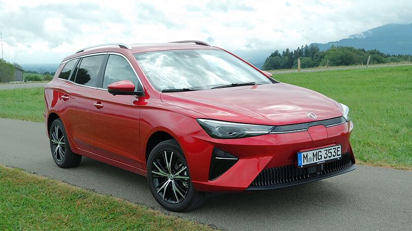 Der MG5 ist ein ganz normaler Kompakt-Kombi. Aber der erste mit Elektroantrieb.