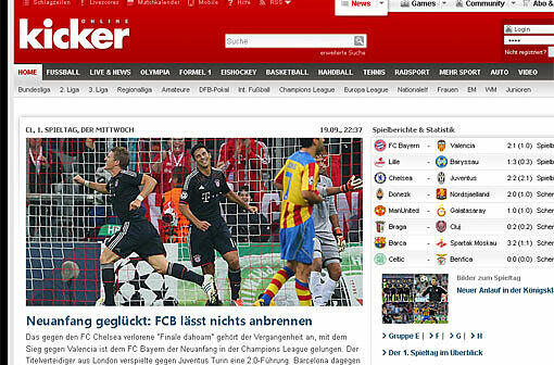 "Neuanfang geglückt: FCB lässt nichts anbrennen", meint hingegen kicker.de.