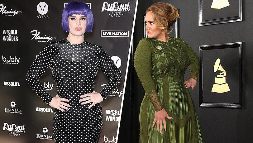 Kelly Osbourne und Adele haben eine tolle Transformation hingelegt. Kelly Osbourne und Adele haben eine tolle Transformation hingelegt.