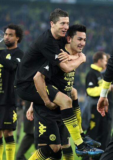 Die ganz große Party: Dortmund feiert die Meisterschaft. Die Bilder