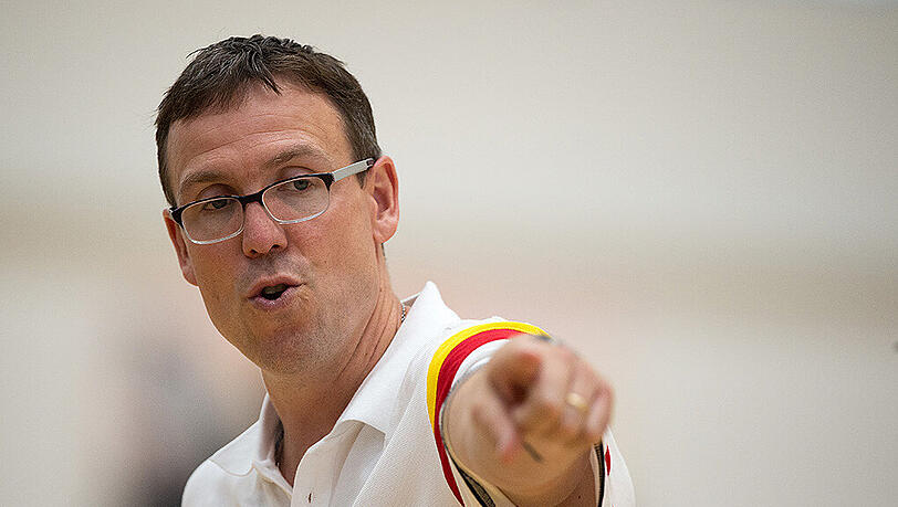 DBB-Trainer Chris Fleming. DBB-Trainer Chris Fleming.