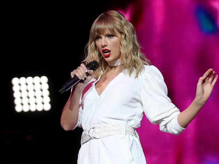 US-Sängerin Taylor Swift in der O2 Arena 2019 in London.