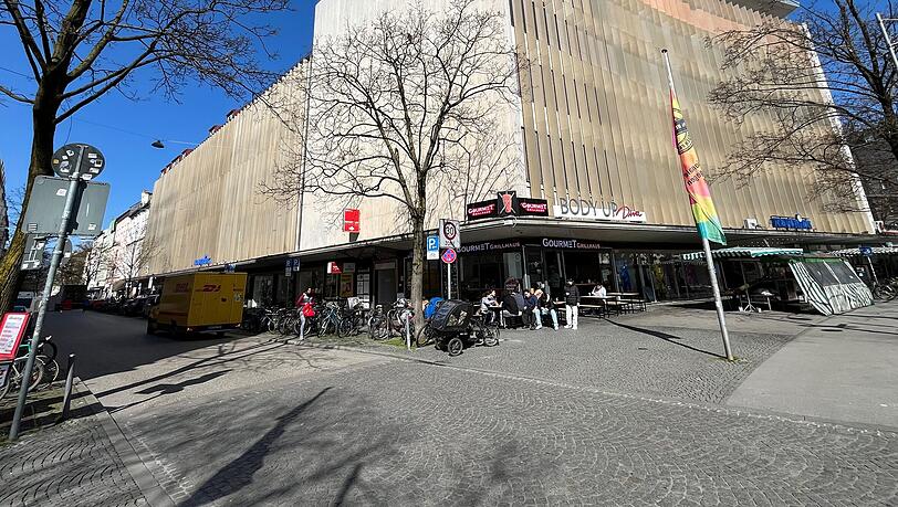 Der Kaufring am Orleansplatz, links die Weißenburger Straße. Christian Horn kann sich auch eine Fußgängerzone bis hier hinauf vorstellen.