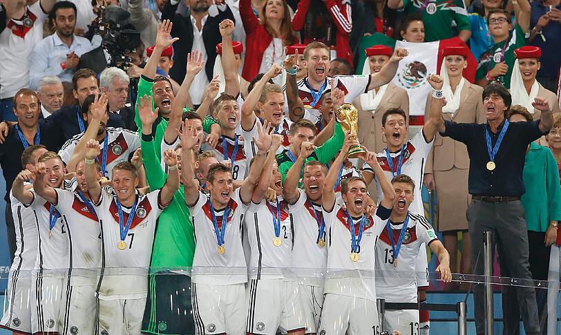 Die Feier-Bilder der WM-Helden.