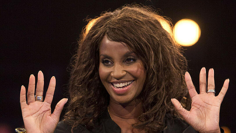 Liz Baffoe beim Einzug in den "Promi Big Brother"-Container im Sommer 2014 Liz Baffoe beim Einzug in den "Promi Big Brother"-Container im Sommer 2014