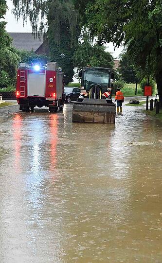 Sehen Sie hier weitere Bilder vom Unwetter im Landkreis Erding.