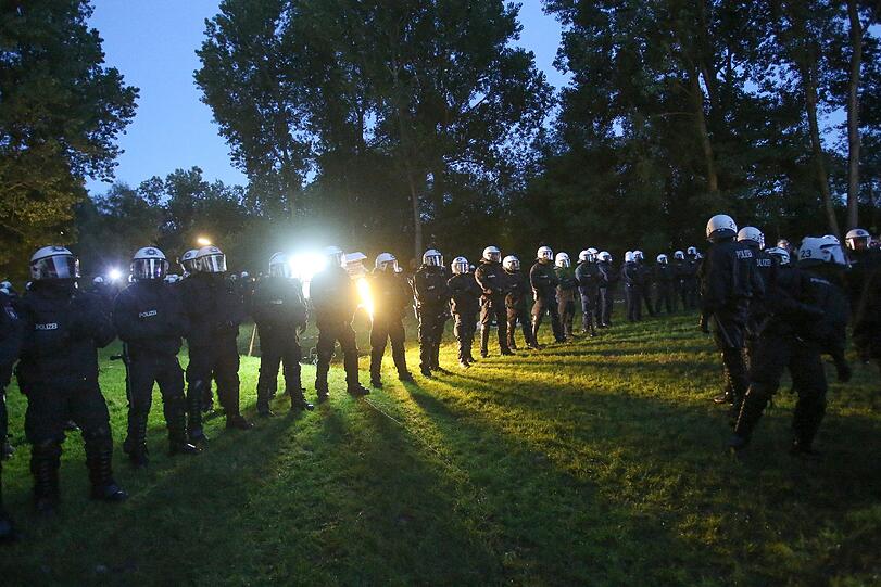 So wild geht's schon vor dem G20 in Hamburg zu