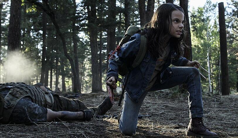 Mutantin Laura (Dafne Keen) hinterließ in "Logan" großen Eindruck.
