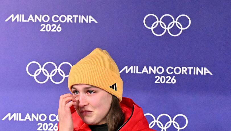 Merle Fr&auml;bel war nach der verpassten Medaille tief entt&auml;uscht.