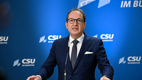 CSU-Landesgruppenchef Alexander Dobrindt. (Archivbild)