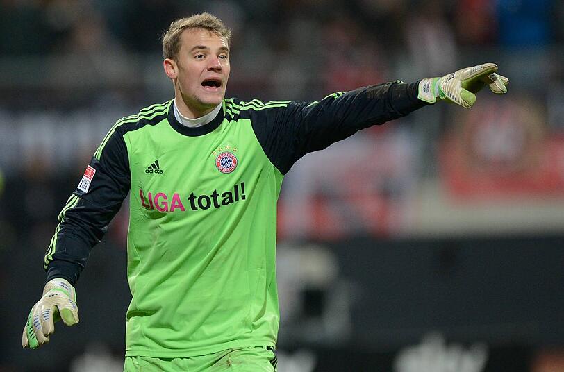 Schuldlos am Gegentor in Nürnberg? Manuel Neuer, Torwart des FC Bayern.