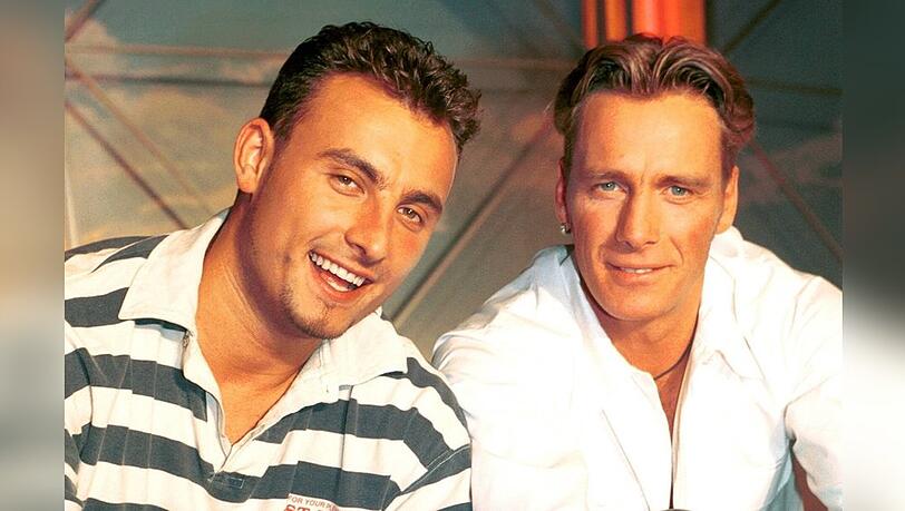 Da waren sie noch Freunde: Zlatko (l.) und Jürgen im Jahr 2000.