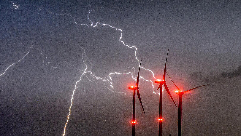 Die Informationen über Blitzeinschläge sind für Versicherungen und Energieversorger wichtig. (Symbolbild) Die Informationen über Blitzeinschläge sind für Versicherungen und Energieversorger wichtig. (Symbolbild)