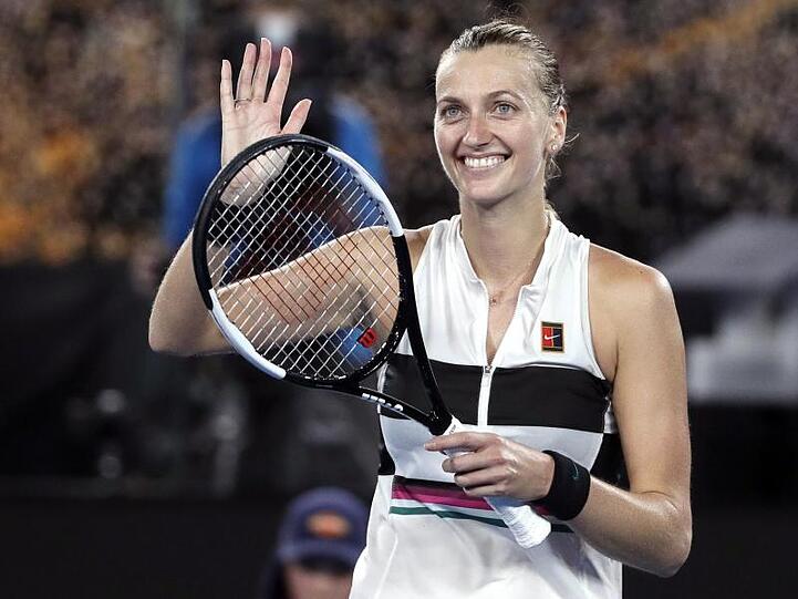 Die Tschechin Petra Kvitova wird in Australien im Finale ihr bestes Tennis gegen die Japanerin Naomi Osaka aufbieten müssen.