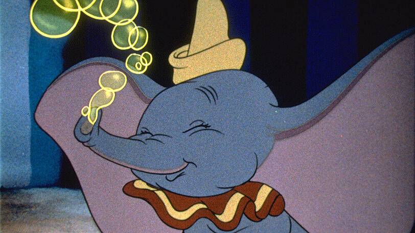 Szenenbild aus "Dumbo" von 1941.