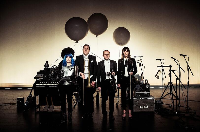 Das Wetter-Team der Münchner Kammerspiele.
