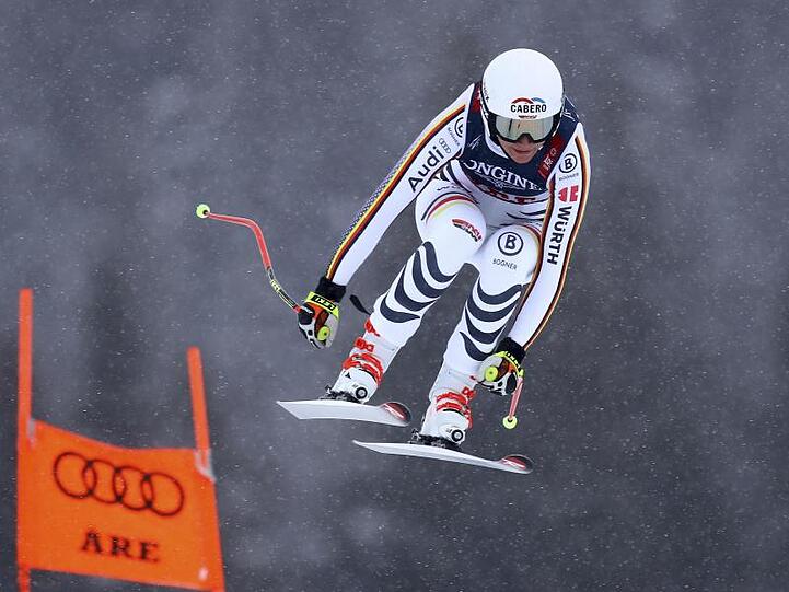 Nach der Abfahrt der Kombination ist Meike Pfister auf dem 19. Platz.