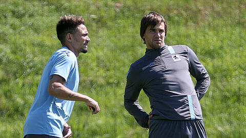 Womöglich beide zum Saisonstart noch nicht fit: Daylon Claasen (l) und Filip Stojkovic.
