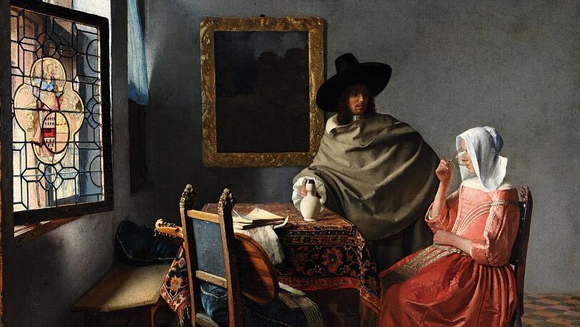 "Das Weinglas" von Johannes Vermeer entstand zwischen 1659 und 1661.