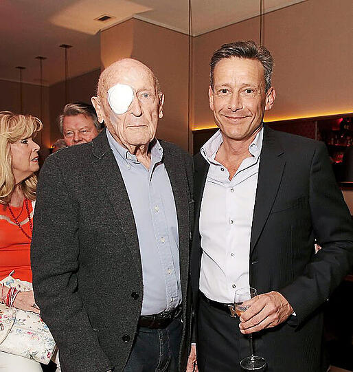 Johannes Sachsenhauser und sein Vater Horst.