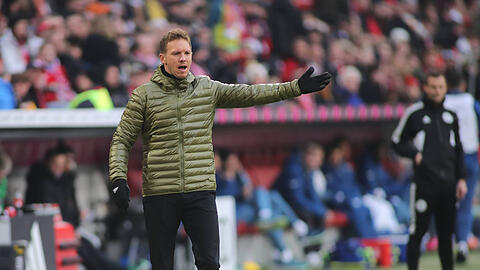 War mit der Leistung seiner Mannschaft gegen Bochum nicht zufrieden: Bayern-Trainer Julian Nagelsmann.