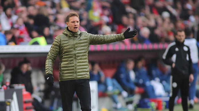 War mit der Leistung seiner Mannschaft gegen Bochum nicht zufrieden: Bayern-Trainer Julian Nagelsmann.
