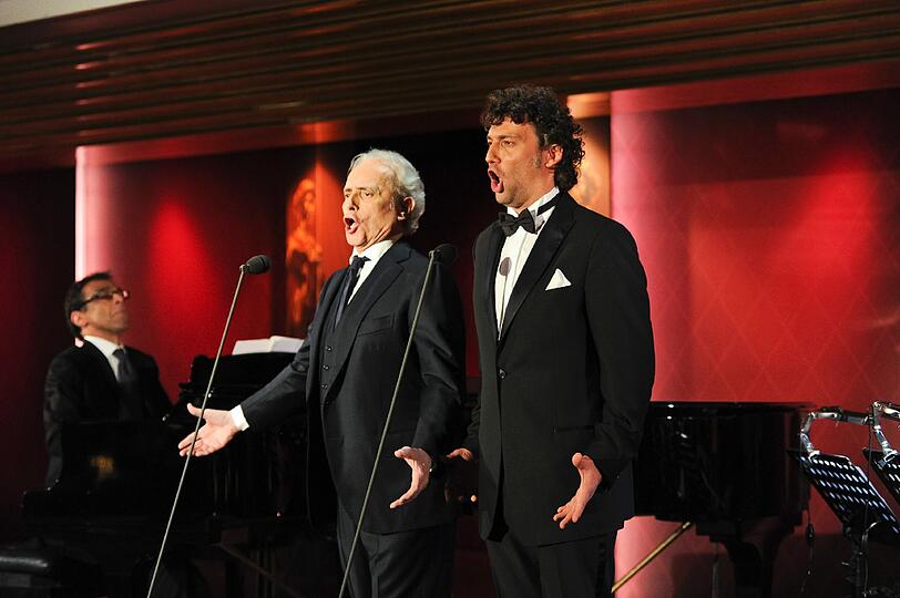 Bilder von der Preisverleihung "Die Goldene Deutschland": José Carreras und Jonas Kaufmann