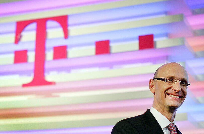 Mit seinem Unternehmen auf Erfolgskurs: Telekom-Chef Timotheus Höttges. Foto:  Rolf Vennenbernd